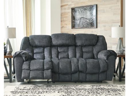 Capehorn Granite Reclining Sofa Cheap