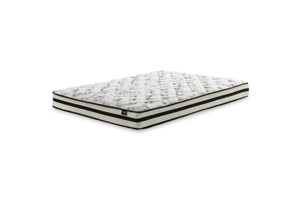 8 Inch Chime Innerspring White Queen Mattress in a Box Sale