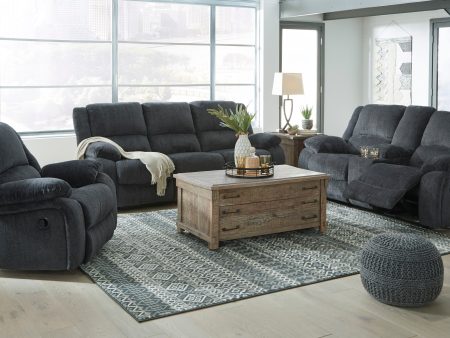 Draycoll Slate Reclining Living Room Set Supply