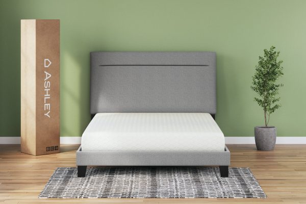 Chime 8 Inch Memory Foam White Queen Mattress in a Box Online Sale