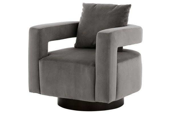 Alcoma Otter Swivel Accent Chair Hot on Sale