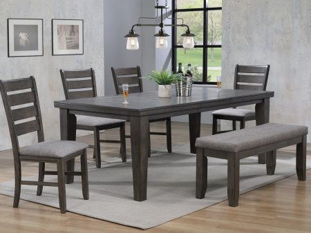 Bardstown Gray Extendable Dining Set on Sale